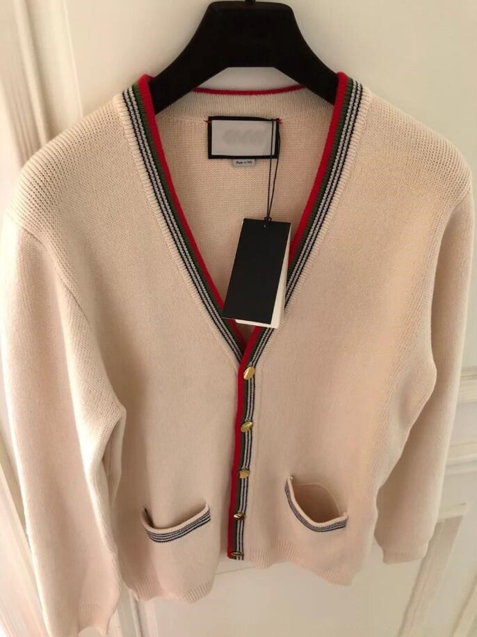 Womens Sweaters khaki black women sweater Knitted designer cardigan Women's Clothing