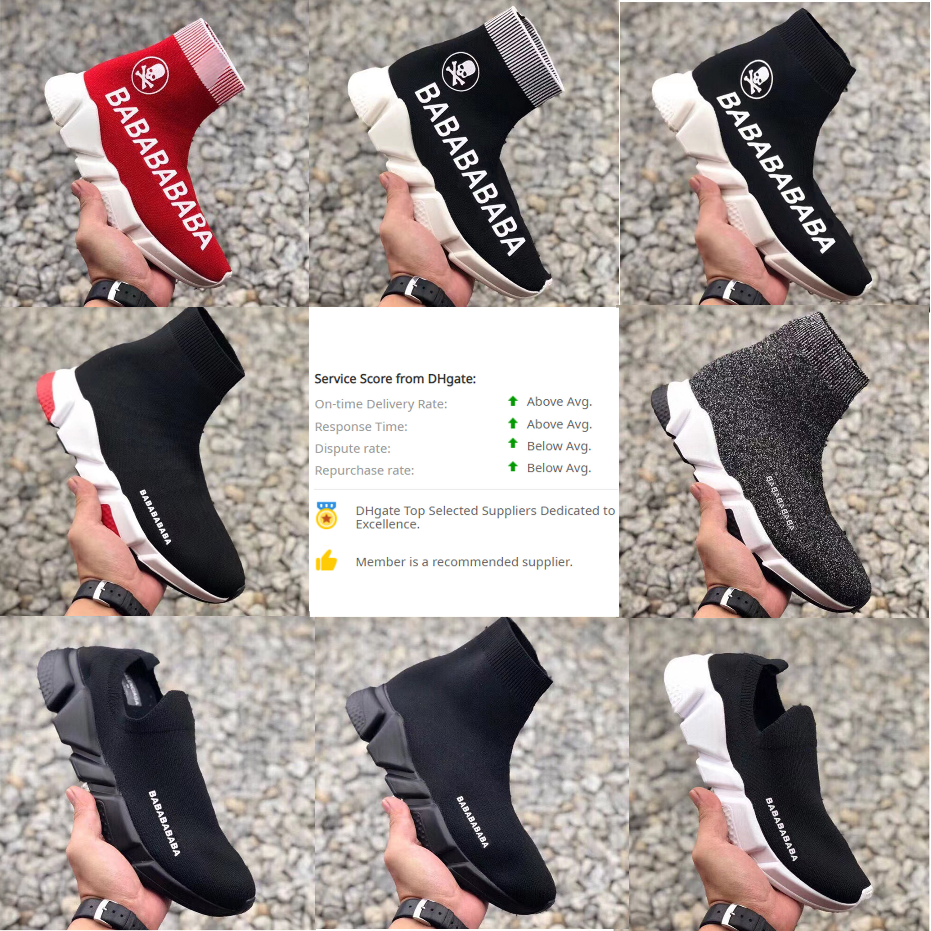 Side Letter Designer Socks Shoes Men Women Casual Shoe Portable Slip-On Lycra Trainers High Top Platform Sneakers Size -45, Ba-01
Side Letter Designer Socks Shoes Men Women Casual Shoe Portable Slip-On Lycra Trainers High Top Platform Sneakers Size -45, Ba-01