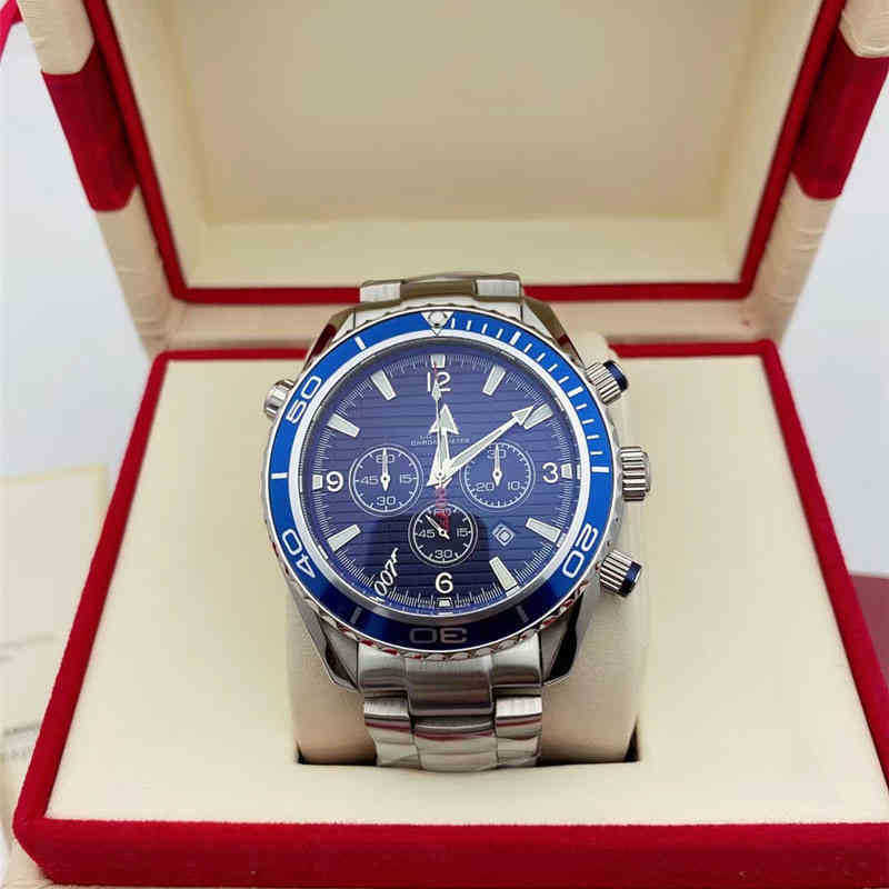 Montre Chronograph AAAAA De Mens Fashion Watch Full by Stainless Waterproof Steel Wristwatches Sapphire Super Luxe Luminous Watcehes510 Watches 3atm CYHV, Color4
Montre Chronograph AAAAA De Mens Fashion Watch Full by Stainless Waterproof Steel Wristwatches Sapphire Super Luxe Luminous Watcehes510 Watches 3atm CYHV, Color4
