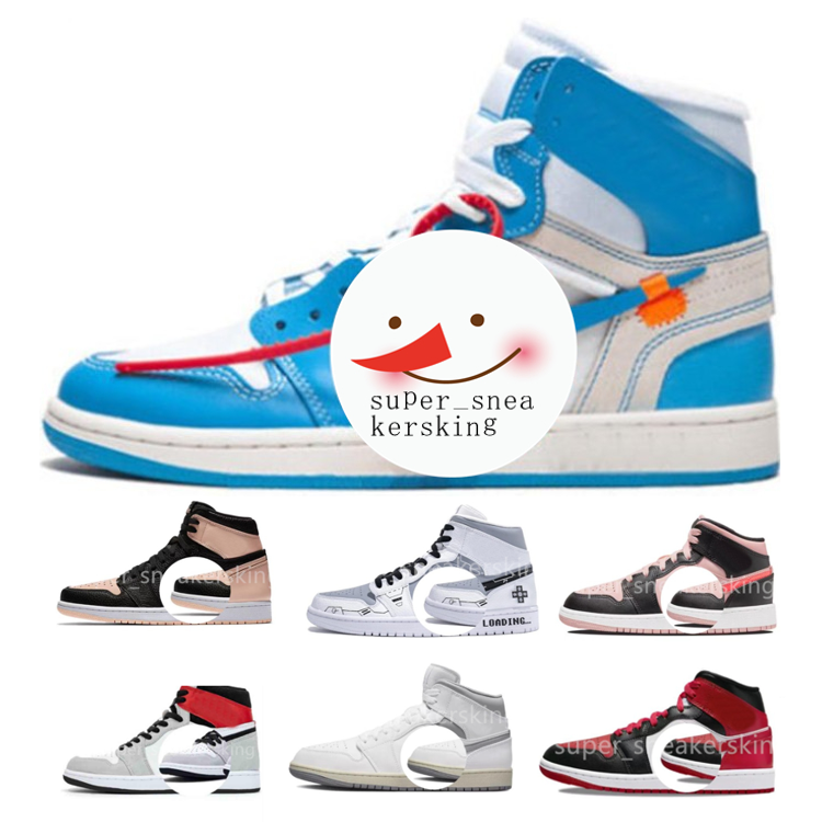 Jumpman 1 1S Basketball Shoes Men Sneakers University Blue Hyper Royal Patent Panda OG dark Mocha bred shadow UNC Smoke Grey Women Sports, 47
Jumpman 1 1S Basketball Shoes Men Sneakers University Blue Hyper Royal Patent Panda OG dark Mocha bred shadow UNC Smoke Grey Women Sports, 47