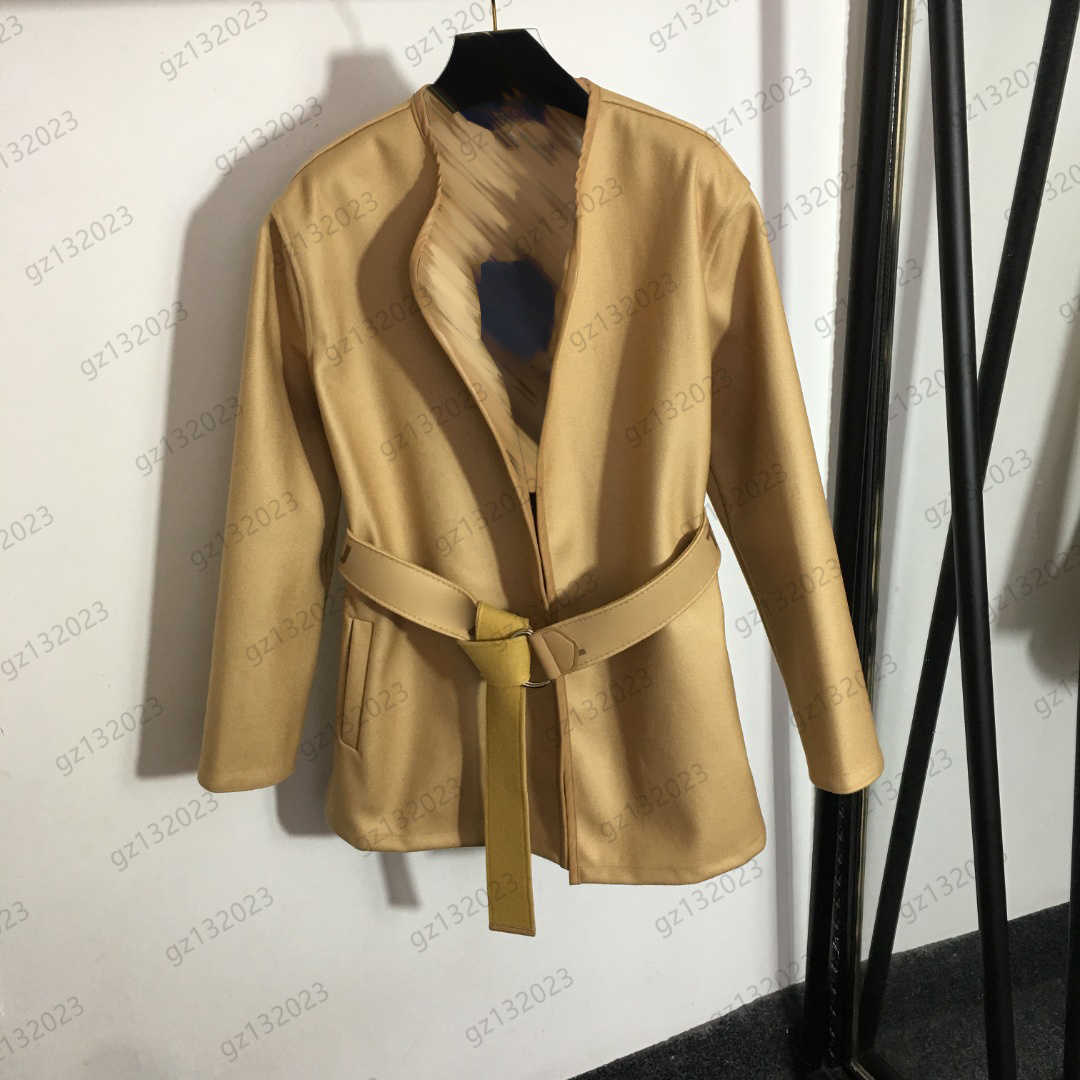 Womens Wool Coat Blends Designer Presbyopia Letter Logo Lining Lace-up Slim Trench Coats Lapel Long Sleeve Pocket Outerwear Luxury Brand Women Long Coat
Womens Wool Coat Blends Designer Presbyopia Letter Logo Lining Lace-up Slim Trench Coats Lapel Long Sleeve Pocket Outerwear Luxury Brand Women Long Coat
