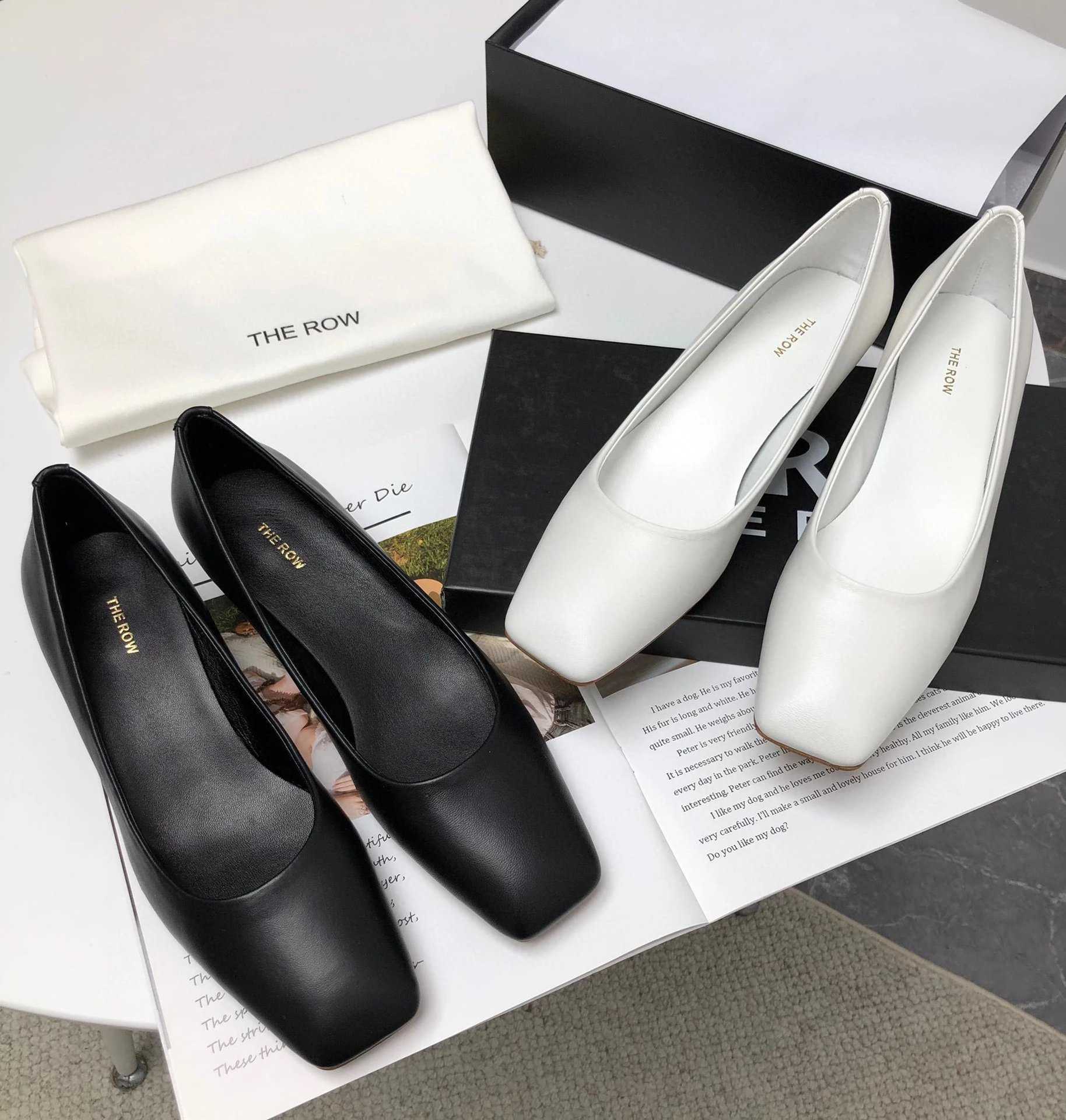 the row Designer Dress Shoes uses high-quality sheepskin inside and outside full leather outsole simple style luxury ol single shoes, Black
the row Designer Dress Shoes uses high-quality sheepskin inside and outside full leather outsole simple style luxury ol single shoes, Black