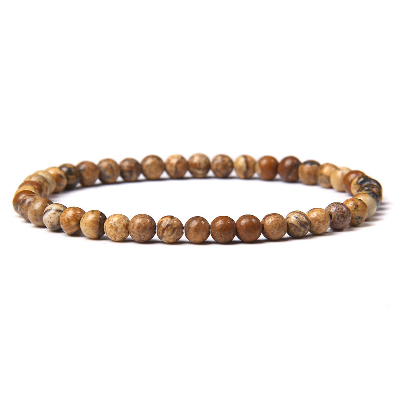 Energy Bead Natural Tiger Eye Stone Bracelet for Men Women Yoga Bracelets Handmade Charm Jewelry