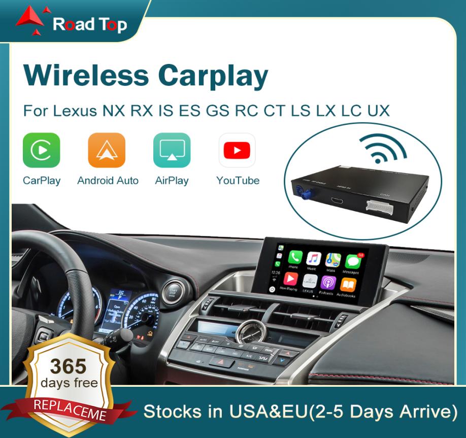 Wireless CarPlay for Lexus NX RX IS ES GS RC CT LS LX LC 20142019 with Android Mirror Link AirPlay Car Play Functions
Wireless CarPlay for Lexus NX RX IS ES GS RC CT LS LX LC 20142019 with Android Mirror Link AirPlay Car Play Functions