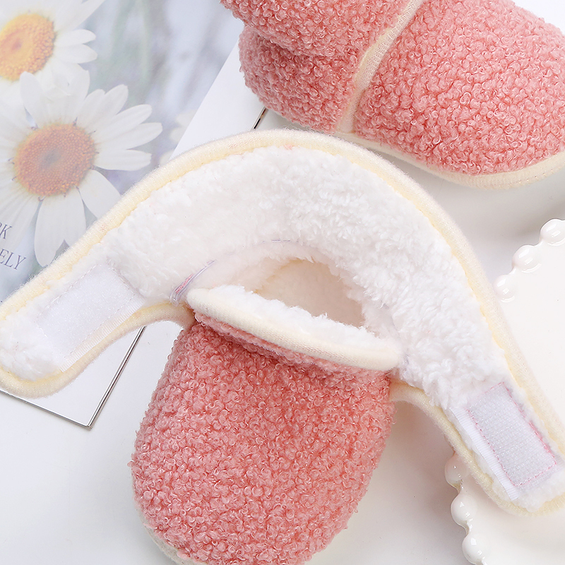 First Walkers Winter Sweet born Baby Girls Princess Boots Soft Soled Infant Toddler Kids Girl Footwear Shoes Booties 221125