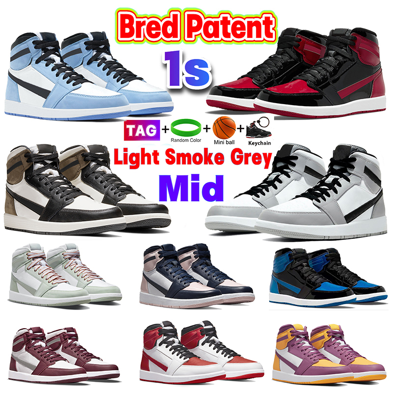 Jumpman 1 High OG 1s Mens Basketball Shoes retro men sneaker Patent Bred Taxi University Blue Deni Bleached Coral Dark Light Smoke Grey dark mocha UNC women Sneakers, #48- shoe box
Jumpman 1 High OG 1s Mens Basketball Shoes retro men sneaker Patent Bred Taxi University Blue Deni Bleached Coral Dark Light Smoke Grey dark mocha UNC women Sneakers, #48- shoe box