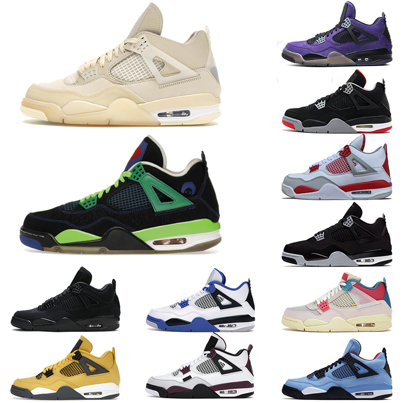 With Box Basketball Shoes Sneakers Jumpman 4 Mens Women offs white 4s Black COOL GREY Travis Scotts Sail Doernbecher Pink Midnight Navy Blue black Thunder Big Size 13, 40-47 midnight navy
With Box Basketball Shoes Sneakers Jumpman 4 Mens Women offs white 4s Black COOL GREY Travis Scotts Sail Doernbecher Pink Midnight Navy Blue black Thunder Big Size 13, 40-47 midnight navy