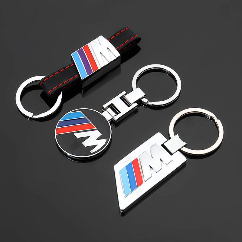 BMW Genuine M Collection Car Key Ring Fob Keychain With M Logo Luxury Keyring Gift