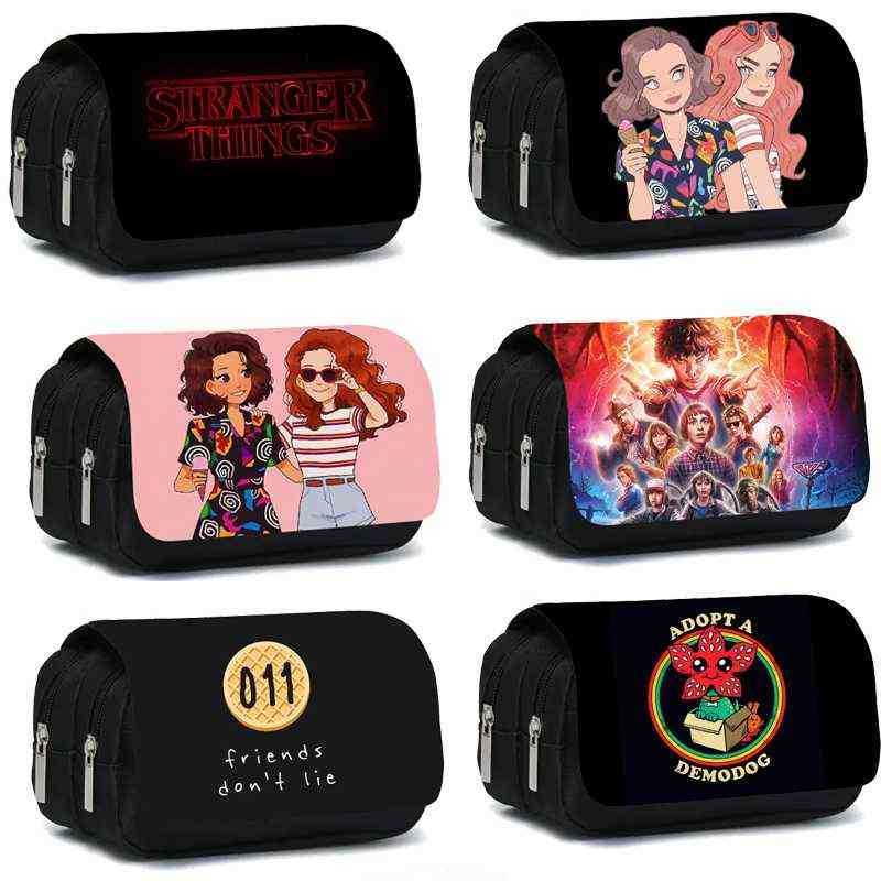 Anime Stranger Things Pencil Bags Students Stationery Supply Pen Pencil Holder Cartoon Purse Gift Cosmetic Case Bag H220429, Fgqbbstrings02
Anime Stranger Things Pencil Bags Students Stationery Supply Pen Pencil Holder Cartoon Purse Gift Cosmetic Case Bag H220429, Fgqbbstrings02