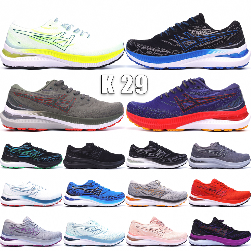 Top Gel-K29 Men Women Marathon Running Shoes 29s Designer Triple Black Electric Blue Mantle Green Cherry Tomato New Leaf Outdoor Sneakers Size 36-45, #03 mantle green cherry tomato
Top Gel-K29 Men Women Marathon Running Shoes 29s Designer Triple Black Electric Blue Mantle Green Cherry Tomato New Leaf Outdoor Sneakers Size 36-45, #03 mantle green cherry tomato