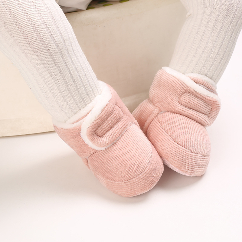 First Walkers Baby Walker Winter Snow Boots Cute Shoes born Girl Boys Causal Antislip Soft Sole Prewalker 221124