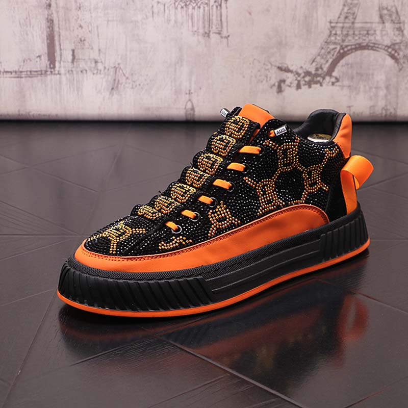 Autumn Luxury Men's Casual Shoes rhinestone color matching Sneakers Sport Style printing Flat Student Teenagers Trend Shoes
Autumn Luxury Men's Casual Shoes rhinestone color matching Sneakers Sport Style printing Flat Student Teenagers Trend Shoes
