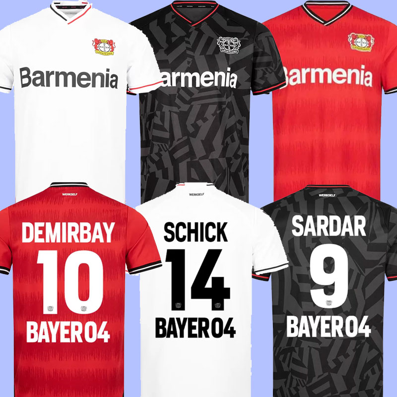 2022 2023 Bayer 04 Leverkusen Soccer Jerseys DEMIRBAY WIRTZ BAKKER 22 23 BAILEY SCHICK PAULO CH Aranguiz DIABY Jersey men kit football shirts full set socks suit, Home
2022 2023 Bayer 04 Leverkusen Soccer Jerseys DEMIRBAY WIRTZ BAKKER 22 23 BAILEY SCHICK PAULO CH Aranguiz DIABY Jersey men kit football shirts full set socks suit, Home
