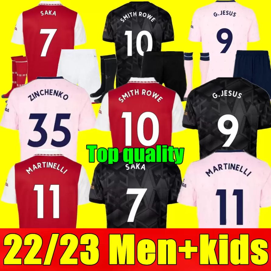 New 22 23 PEPE SAKA soccer jersey home away 3rd Gunners MARTINELLI ODEGAARD THOMAS WILLIAN NICOLAS TIERNEY SMITH ROWE ARSENAlS 2022 2023 football shirt Men Kids kit, Kids away+socks
New 22 23 PEPE SAKA soccer jersey home away 3rd Gunners MARTINELLI ODEGAARD THOMAS WILLIAN NICOLAS TIERNEY SMITH ROWE ARSENAlS 2022 2023 football shirt Men Kids kit, Kids away+socks