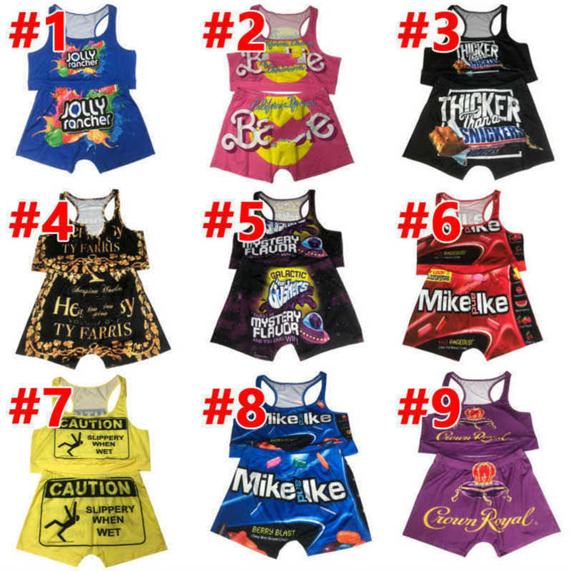 Women Tracksuit 2 Piece Set Shorts Yago Pants Outfits Designer Slim Sexy Cartoon Letter Printed Casual Clothing Suspenders Tops Suit 27 Colours, A1-a9
Women Tracksuit 2 Piece Set Shorts Yago Pants Outfits Designer Slim Sexy Cartoon Letter Printed Casual Clothing Suspenders Tops Suit 27 Colours, A1-a9
