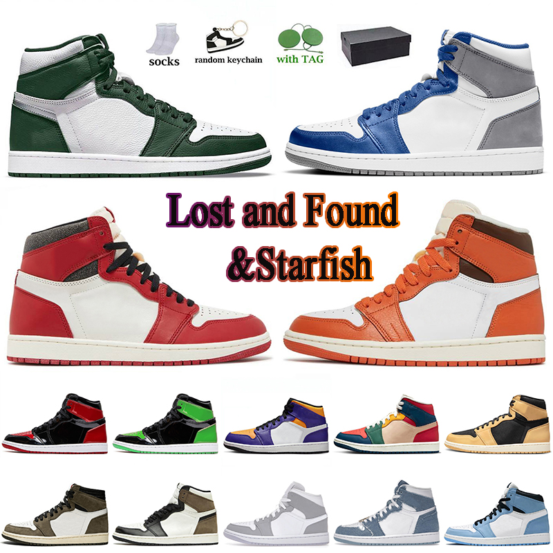 Basketball Shoes starfish 1s High OG Lost and Found Jumpman 1 True Blue Retros Sneakers Women Mens Trainers Denim Dark Mocha OFFS White UNC Wolf Grey Sports Sneakers, A27 mid french blue 36-46
Basketball Shoes starfish 1s High OG Lost and Found Jumpman 1 True Blue Retros Sneakers Women Mens Trainers Denim Dark Mocha OFFS White UNC Wolf Grey Sports Sneakers, A27 mid french blue 36-46