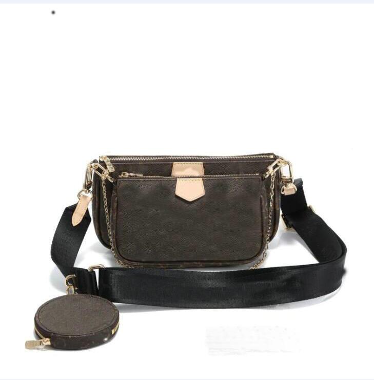 Three piece set luxury Shoulder bag M44823 Womens bags Crossbody Purse Messenger Bags Handbags Flowers Designers PU Leather Handbag Brown flower 9913# wygf, Red
Three piece set luxury Shoulder bag M44823 Womens bags Crossbody Purse Messenger Bags Handbags Flowers Designers PU Leather Handbag Brown flower 9913# wygf, Red