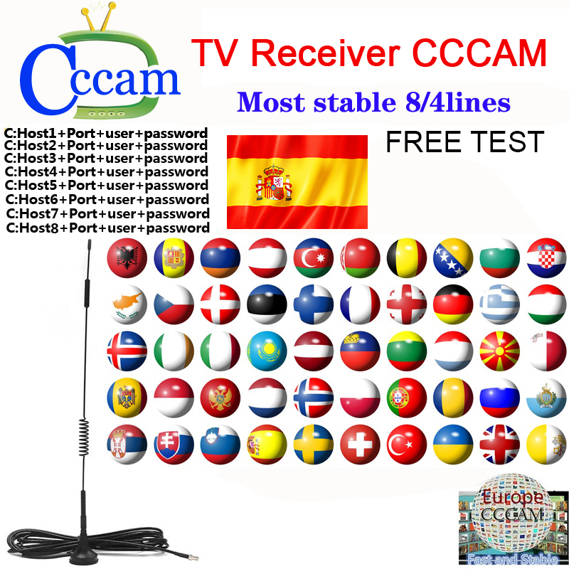 Set top box Cccam Satellite Receiver Accessories Dvb S2 Europe Clines 7 Line For Poland Portugal Germany 2022
Set top box Cccam Satellite Receiver Accessories Dvb S2 Europe Clines 7 Line For Poland Portugal Germany 2022