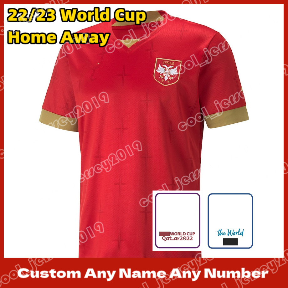 Soccer Jerseys RADONJIC Serbian MILINKOVIC DMITROVIC TADIC Serbias KOSTIC MITROVIC RACIC MILENKOVIC-SAVIC Camiseta Serbio Quick PAVLOVIC 22/23 World Cup Football, + patch;mens size (sai er wei ya)
Soccer Jerseys RADONJIC Serbian MILINKOVIC DMITROVIC TADIC Serbias KOSTIC MITROVIC RACIC MILENKOVIC-SAVIC Camiseta Serbio Quick PAVLOVIC 22/23 World Cup Football, + patch;mens size (sai er wei ya)