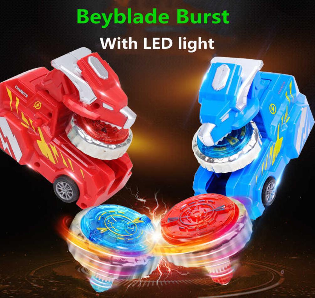 Beyblade Burst Sparking 1pcs War Chariot 2pcs Beyblade With LED Light Launcher Vs Toy Gyro Gun Gifts For Children X0528
Beyblade Burst Sparking 1pcs War Chariot 2pcs Beyblade With LED Light Launcher Vs Toy Gyro Gun Gifts For Children X0528
