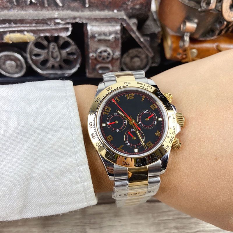 Ceramic Bezel Watch 40mm Mens watches Automatic Mechanical 2813 Movement WristWatch Waterproof Sports Wristwatches