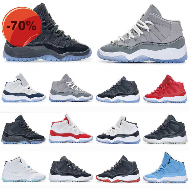 Kids 11 Jumpman 11s Cool Grey Basketball Shoes Space Jam Bred Concord Blue Cherry 25th Anniversary XI Children Boy Girl Sneakers Toddlers, As photo 12
Kids 11 Jumpman 11s Cool Grey Basketball Shoes Space Jam Bred Concord Blue Cherry 25th Anniversary XI Children Boy Girl Sneakers Toddlers, As photo 12