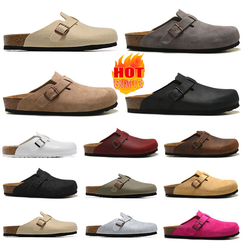 designer slippers boston clog men sneakers clogs slide Pink Black White Suede Leather Buckle Strap Shoes mens womens sandals, Item#20
designer slippers boston clog men sneakers clogs slide Pink Black White Suede Leather Buckle Strap Shoes mens womens sandals, Item#20