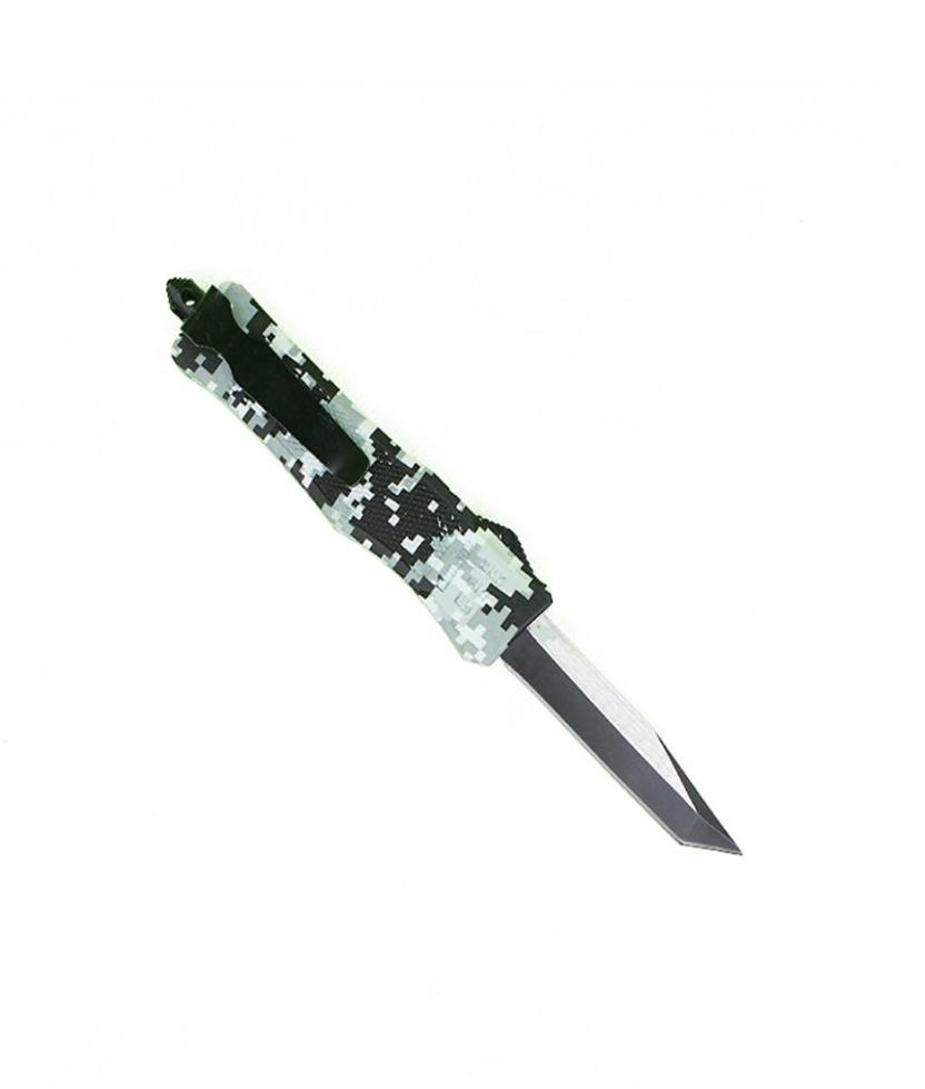 Winter Digi 7 Inch 616 Mini Automatic Tactical Knife 440C Black Wire Drawing Blade Zincaluminum Alloy EDC Pocket Knives300t
Winter Digi 7 Inch 616 Mini Automatic Tactical Knife 440C Black Wire Drawing Blade Zincaluminum Alloy EDC Pocket Knives300t