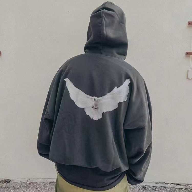 Parties Designer Three Kanyes Sweater Luxury Hoodie Named Printed the Mens Womens Jointly Vintage Pullover Dove of Peace Same Washed Worn High Street Loose J7AM, Black plush
Parties Designer Three Kanyes Sweater Luxury Hoodie Named Printed the Mens Womens Jointly Vintage Pullover Dove of Peace Same Washed Worn High Street Loose J7AM, Black plush