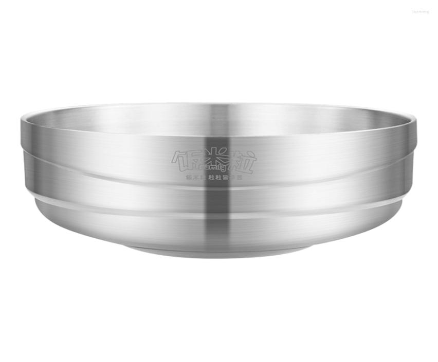 Bowls Bowl Serving Steel Stainless Metal Noodle Soup Cereal Rice Insulated Double Saladprep Noodles Cooking Korean Ramen Mixing, 15x15cm
Bowls Bowl Serving Steel Stainless Metal Noodle Soup Cereal Rice Insulated Double Saladprep Noodles Cooking Korean Ramen Mixing, 15x15cm