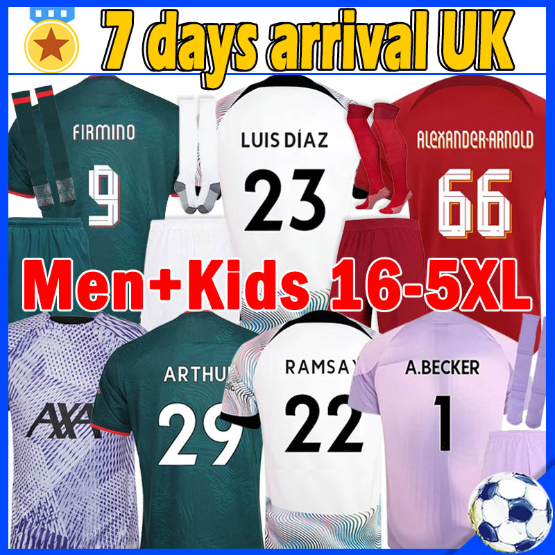 4XL 5XL 22/23 ALEXANDER ARNOLD soccer jerseys 2022 2023 season DARWIN #27 DIOGO Fabinho Jones A.BECKER Men kids kit socks full sets football Pre-match shirts training, 22-23 d678#
4XL 5XL 22/23 ALEXANDER ARNOLD soccer jerseys 2022 2023 season DARWIN #27 DIOGO Fabinho Jones A.BECKER Men kids kit socks full sets football Pre-match shirts training, 22-23 d678#