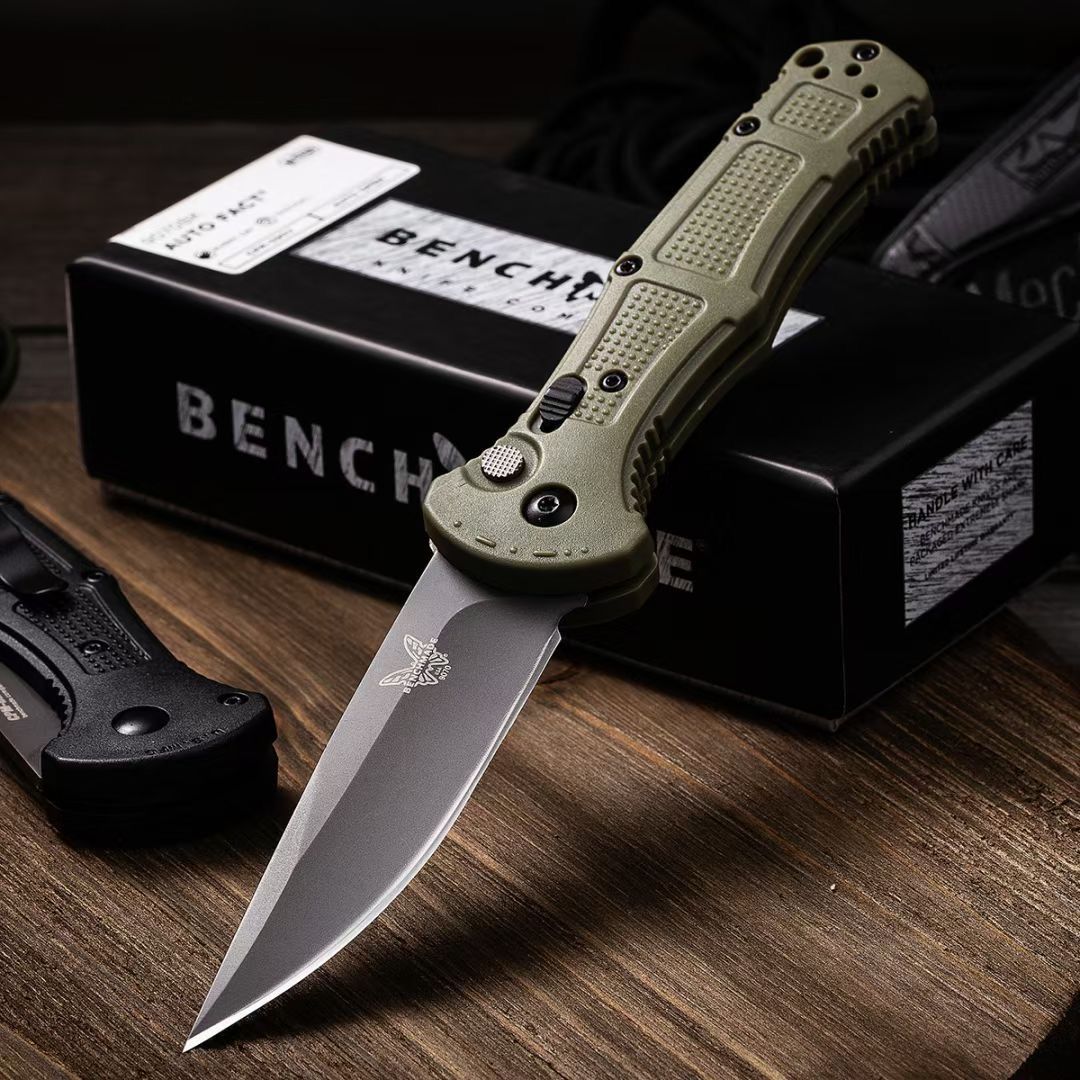 Benchmade 9070 Tactical Folding Knife D2 Blade Nylon Fiber Handle Outdoor Camping Ecurity Defense Pocket Saber EDC Tool
Benchmade 9070 Tactical Folding Knife D2 Blade Nylon Fiber Handle Outdoor Camping Ecurity Defense Pocket Saber EDC Tool