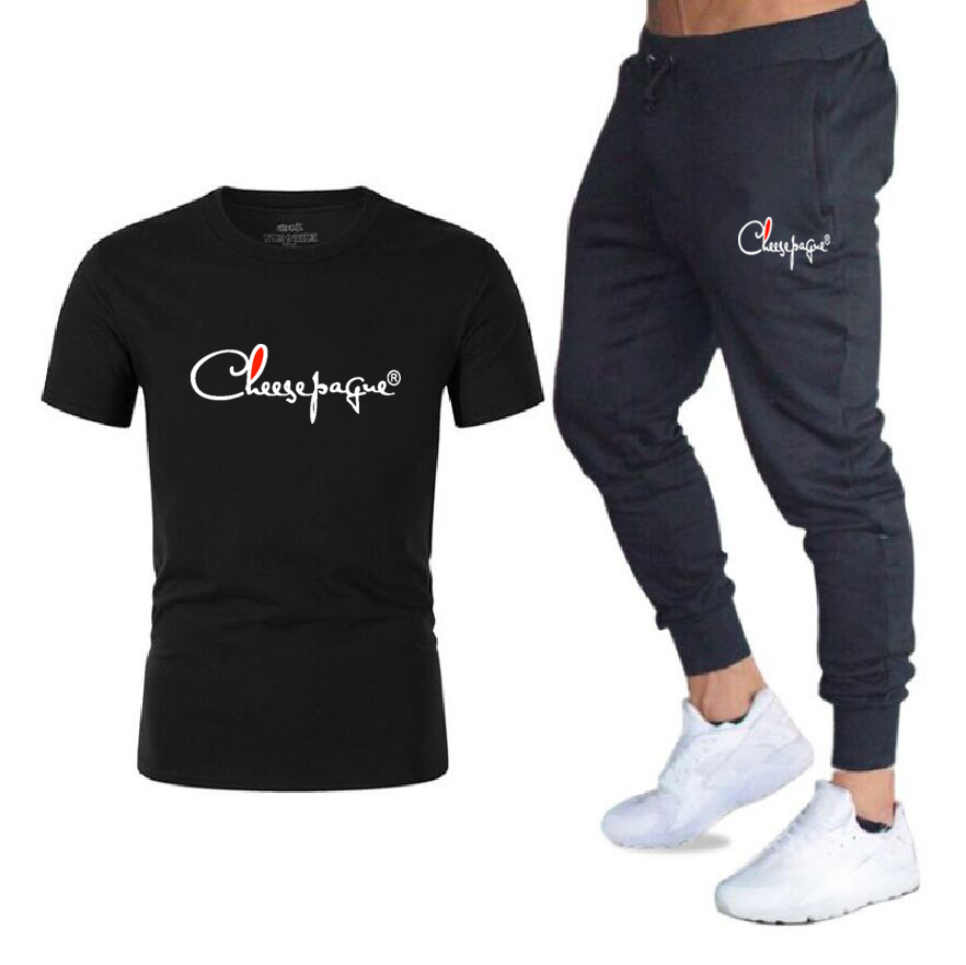 Summer Men Running Sets Tracksuit Men Football Jerseys Sportswear Short Sleeve T-shirt Shorts Sports Suits 2-piece Set Brand LOGO Print, 19
Summer Men Running Sets Tracksuit Men Football Jerseys Sportswear Short Sleeve T-shirt Shorts Sports Suits 2-piece Set Brand LOGO Print, 19