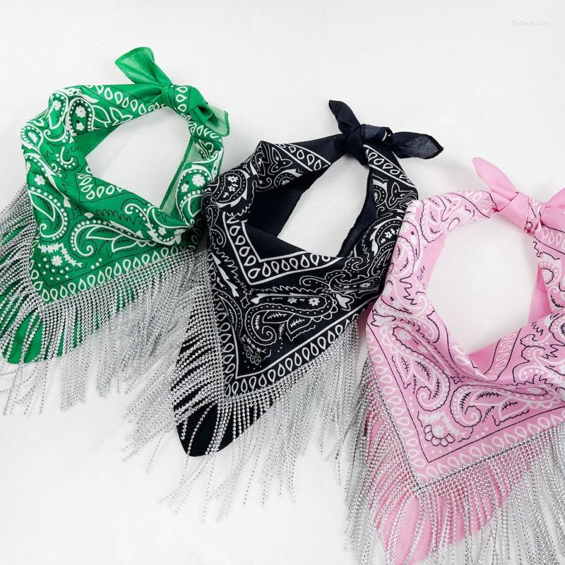 Scarves Exquisite Versatile Turban Rhinestone Disco Bandana With Silver Fringe Headscarf Embellished For Relatives X4YC
Scarves Exquisite Versatile Turban Rhinestone Disco Bandana With Silver Fringe Headscarf Embellished For Relatives X4YC