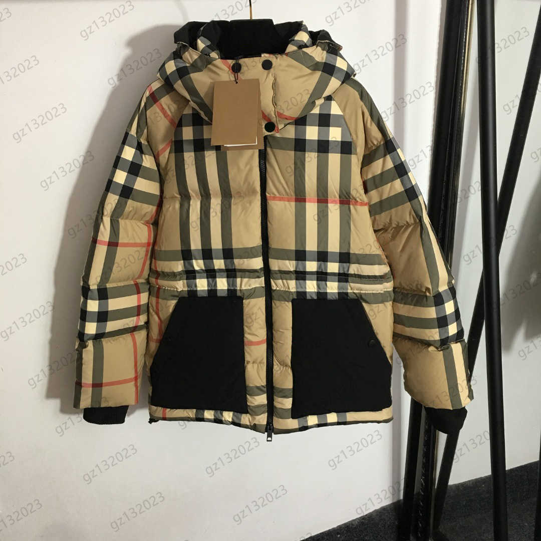 Puffer Coat Womens Down Parkas Classic Plaid Matching Color Pockets Removable Hooded Winter Coats Long Sleeve Standing Collar Thickening Warm Jacket Women Apparel
Puffer Coat Womens Down Parkas Classic Plaid Matching Color Pockets Removable Hooded Winter Coats Long Sleeve Standing Collar Thickening Warm Jacket Women Apparel