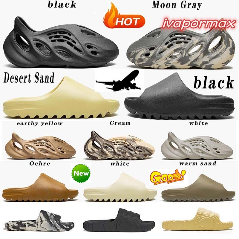 Designer Foam Runr Slippers Men Woman slider Vermillion Mineral Blue Onyx Pure Sandals Slide Slipper Ochre sneakers Clog Desert Ararat yeezys slides shoe 36-46, 11
Designer Foam Runr Slippers Men Woman slider Vermillion Mineral Blue Onyx Pure Sandals Slide Slipper Ochre sneakers Clog Desert Ararat yeezys slides shoe 36-46, 11