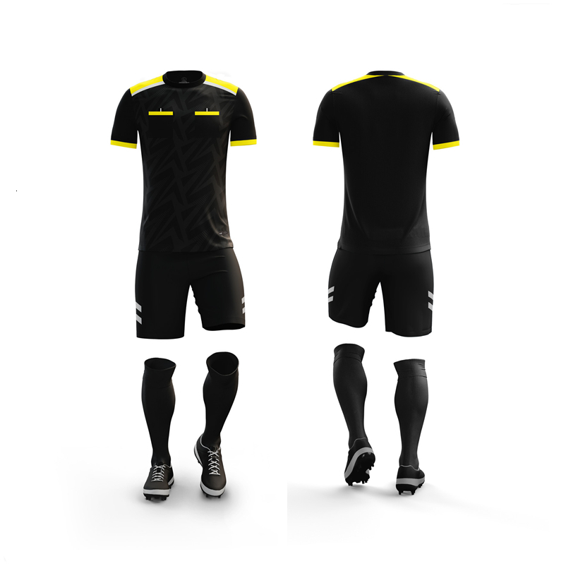 Outdoor T-Shirts Professional Football Jerseys Men's Referee Uniforms Short Pocket Soccer Tracksuits Thailand Judge Sportswear Print 221125, Mb8110b no socks
Outdoor T-Shirts Professional Football Jerseys Men's Referee Uniforms Short Pocket Soccer Tracksuits Thailand Judge Sportswear Print 221125, Mb8110b no socks