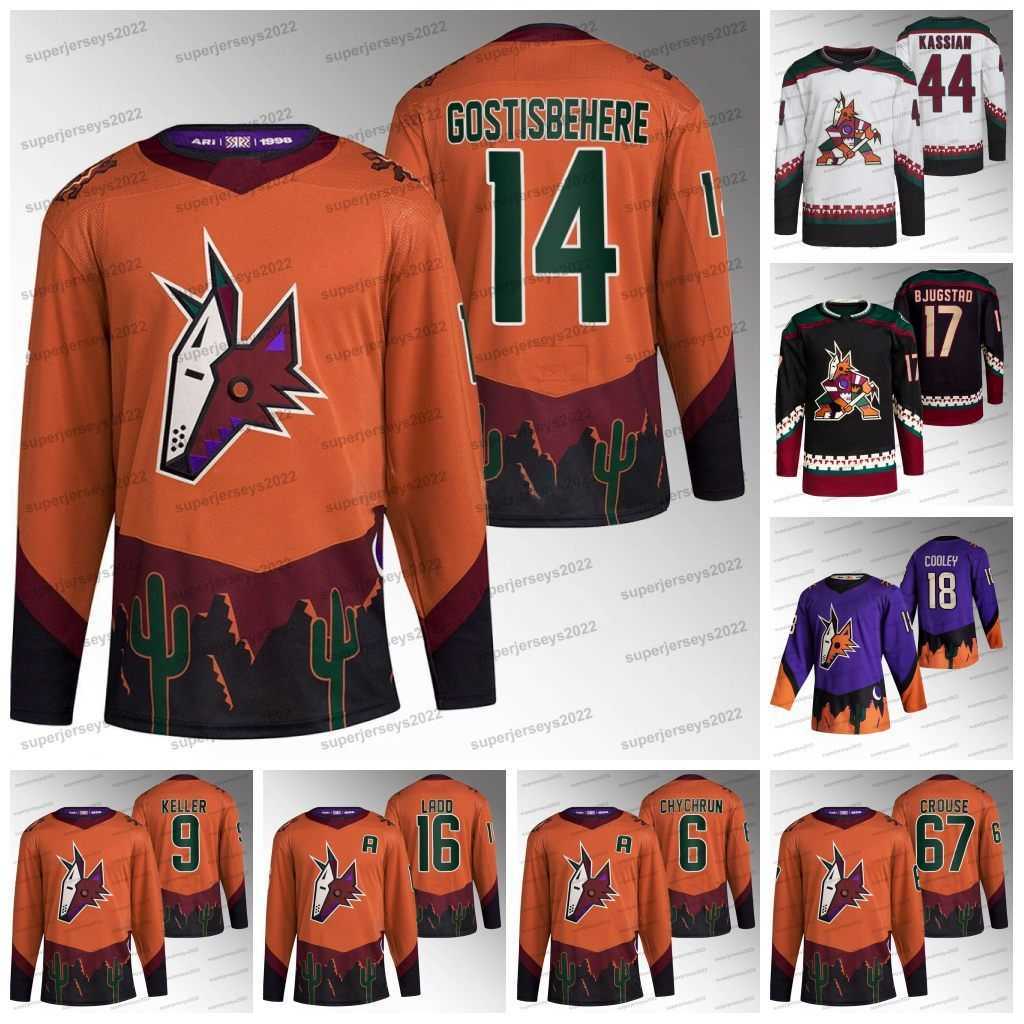 CUSTOM 14 Shayne Gostisbehere 2022-23 Reverse Retro Jersey Coyote Nick Ritchie Nick Bjugstad Lawson Crouse Clayton Keller Travis Boyd Christ''Nhl''shirt, Fight cancer womens s-xxl 
CUSTOM 14 Shayne Gostisbehere 2022-23 Reverse Retro Jersey Coyote Nick Ritchie Nick Bjugstad Lawson Crouse Clayton Keller Travis Boyd Christ''Nhl''shirt, Fight cancer womens s-xxl