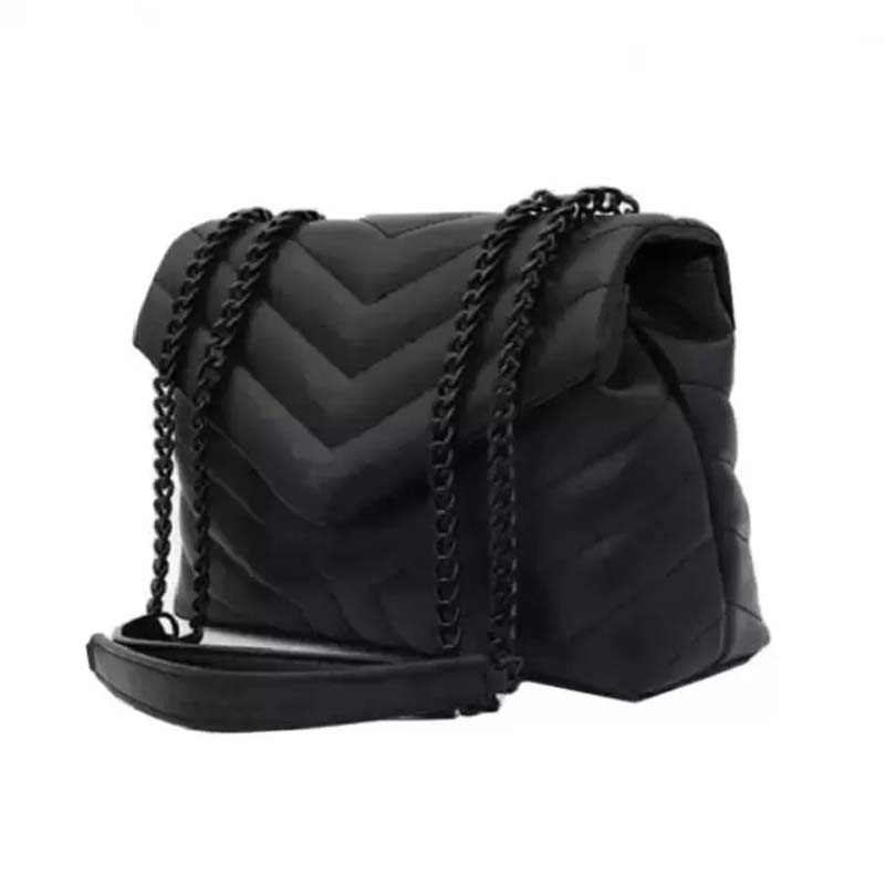 2022The latest high-quality women's composite handbags designed chain bag PU leather shoulder leather solid color handbag, Black2
2022The latest high-quality women's composite handbags designed chain bag PU leather shoulder leather solid color handbag, Black2