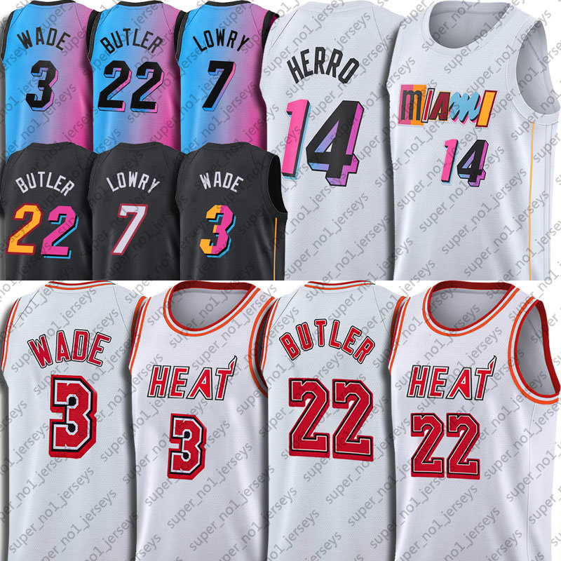 Jimmy Butler Dwyane Wade Basketball Jersey Tyler Herro Bam Adebayo Kyle Lowry Jerseys City Donovan Mitchell James Harden Trae Young Stephen Curry