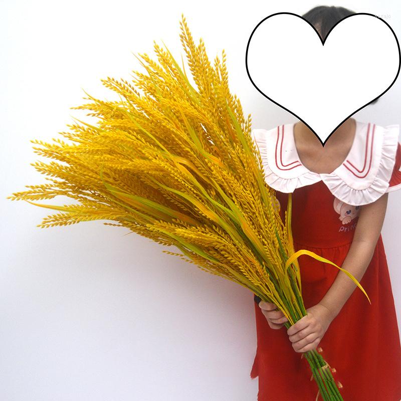 Decorative Flowers Artificial Plants Plastic Wheat Ear Leaves For Living Room Outdoor Garden Home Decoration Accessories Diy Fake Po Props
Decorative Flowers Artificial Plants Plastic Wheat Ear Leaves For Living Room Outdoor Garden Home Decoration Accessories Diy Fake Po Props