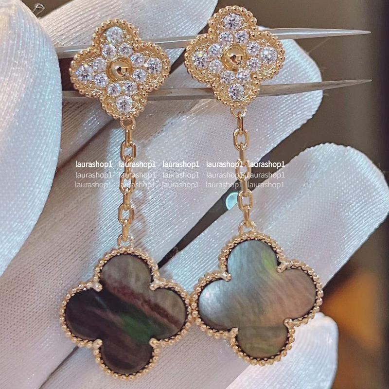 Lucky Four-leaf Clover dangle Earrings Korean Style Net Red Long Tassel Elegant Women
Lucky Four-leaf Clover dangle Earrings Korean Style Net Red Long Tassel Elegant Women