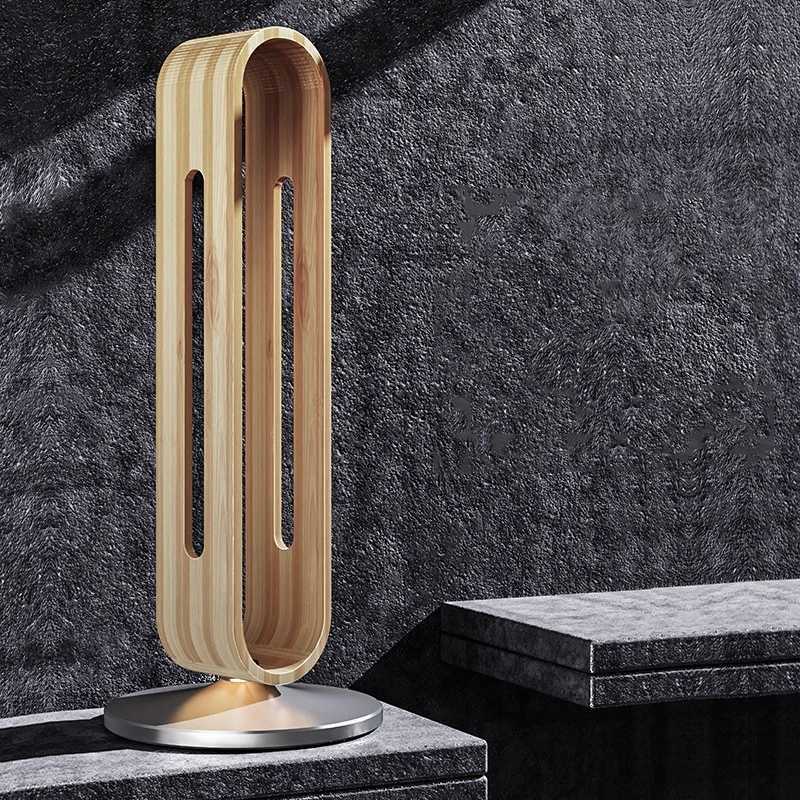 2025 new Car Stand Bamboo Wood Aluminum Headphone Holder Gaming Earphone Table Display Rack Hanger Bracket For Ov