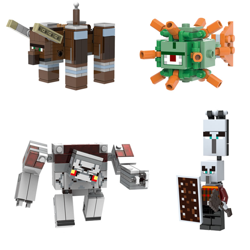 4Pcs/Lot My World Model Minifig Collector Bricks Building Blocks Mini Figures Set Kids ABS Toys Children's Gift 81022
4Pcs/Lot My World Model Minifig Collector Bricks Building Blocks Mini Figures Set Kids ABS Toys Children's Gift 81022