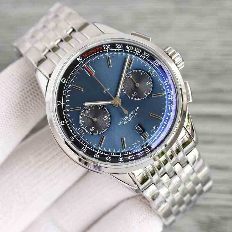 Full Luxury designer Automatic watches Chronograph Hair Centennial Puya Straight Series B01 Multifunctional Mechanical Chronoling Watch Ave, Black
Full Luxury designer Automatic watches Chronograph Hair Centennial Puya Straight Series B01 Multifunctional Mechanical Chronoling Watch Ave, Black