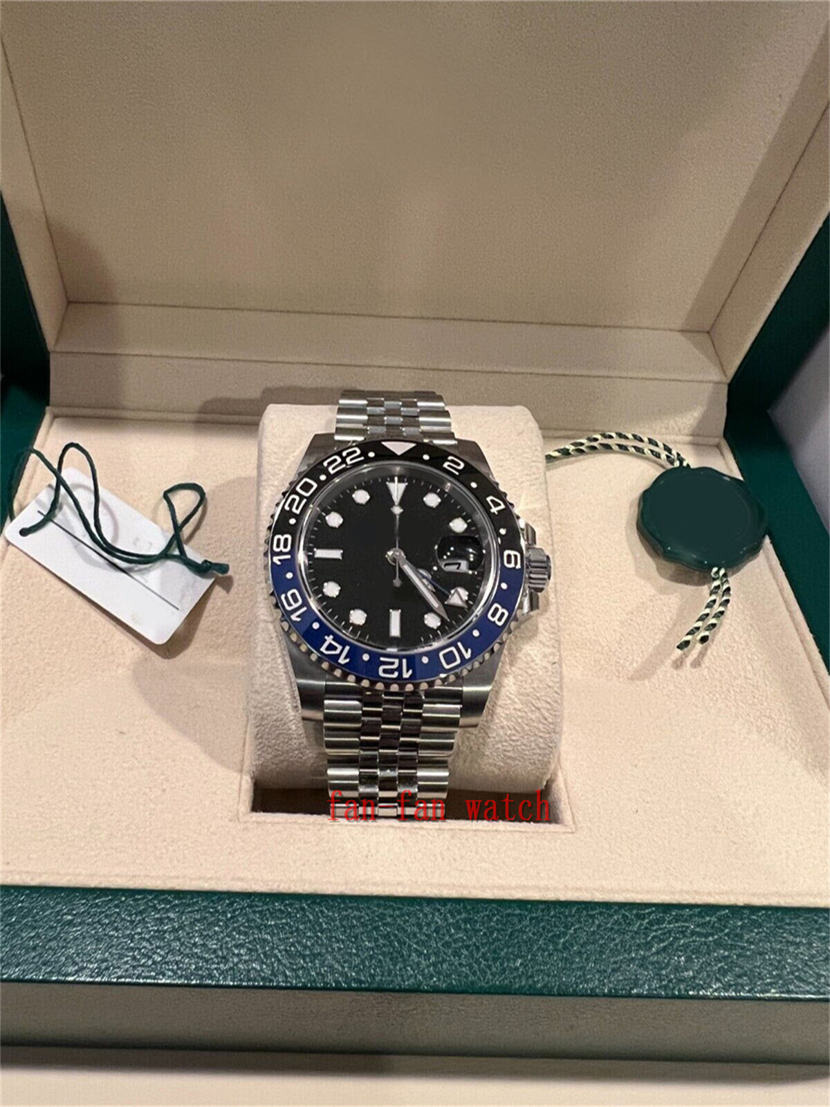 Luxury Wristwatch Black BLUE II 126710 BLNR BATMAN Black/Blue Pepsi Bezel 126719BLRO 40MM Ceramic Steel 3286 Jubilee Band Men's Automatic Watch with box 
Luxury Wristwatch Black BLUE II 126710 BLNR BATMAN Black/Blue Pepsi Bezel 126719BLRO 40MM Ceramic Steel 3286 Jubilee Band Men's Automatic Watch with box