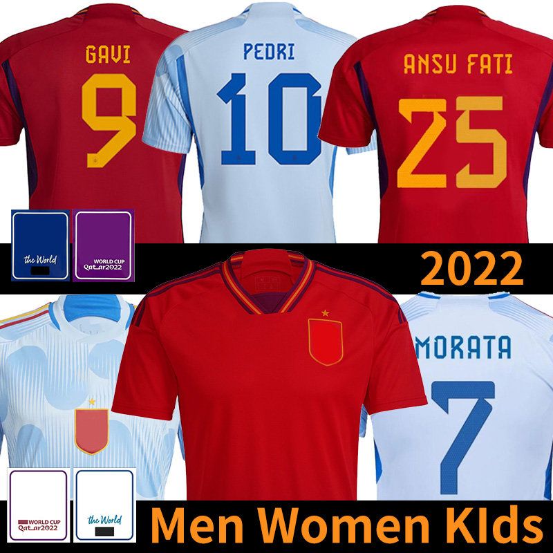2022 spain soccer jerseys PEDRI ANSU GAVI FATI FERRAN TORRES MORATA football shirt KOKE AZPILICUETA 2023 ASENSIO 22 23 men and kids kits sets, Men-(xi ban y)
2022 spain soccer jerseys PEDRI ANSU GAVI FATI FERRAN TORRES MORATA football shirt KOKE AZPILICUETA 2023 ASENSIO 22 23 men and kids kits sets, Men-(xi ban y)