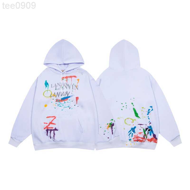 2022 Designer New Lanvins Autumn and Winter Langfan Loose Speckle Process Polyester Cotton Sweater Versatile Fashion Brand for Men and Women Size xl, White
2022 Designer New Lanvins Autumn and Winter Langfan Loose Speckle Process Polyester Cotton Sweater Versatile Fashion Brand for Men and Women Size xl, White