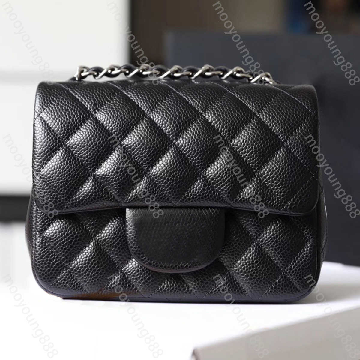 10A Top Tier Quality Luxury Designer Mini Square Flap Bag Real Leather Caviar Lambskin Classic Black Purse Quilted Hangbags Crossbody, Upload pics to contact us
10A Top Tier Quality Luxury Designer Mini Square Flap Bag Real Leather Caviar Lambskin Classic Black Purse Quilted Hangbags Crossbody, Upload pics to contact us