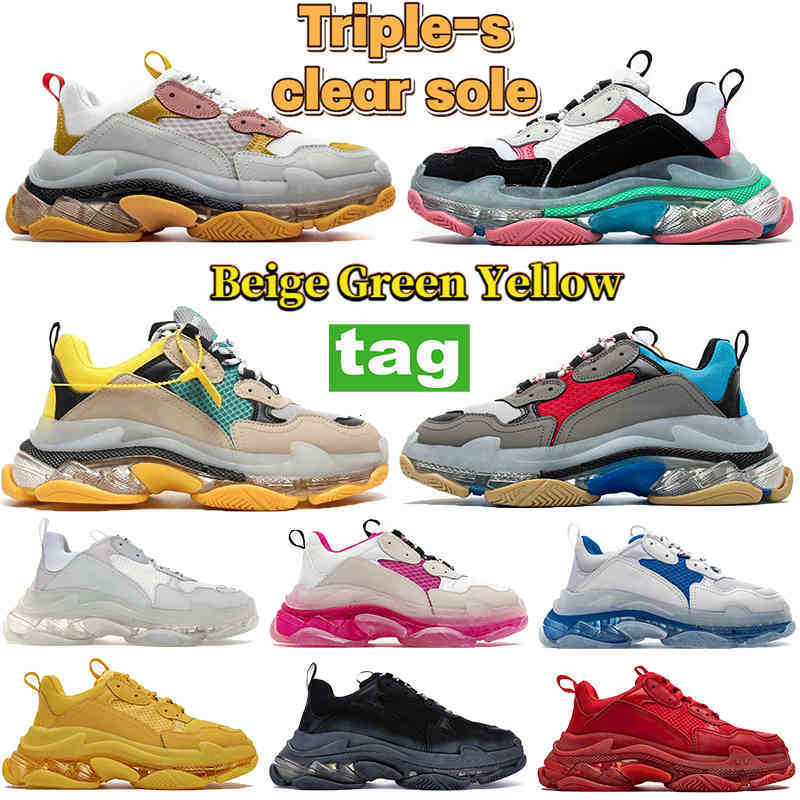 triple-s clear Platform sole Casual shoes Paris black white neon beige green yellow gym red blue fluo sneakers Fashion men women shoe Paris, C25- gym red blue
triple-s clear Platform sole Casual shoes Paris black white neon beige green yellow gym red blue fluo sneakers Fashion men women shoe Paris, C25- gym red blue